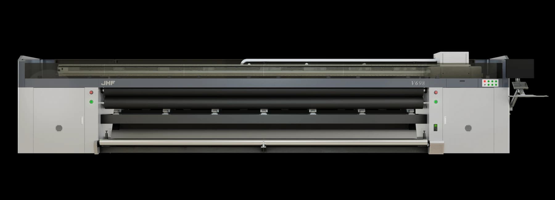 JHF V698 Roll-to-Roll UV-LED Printer